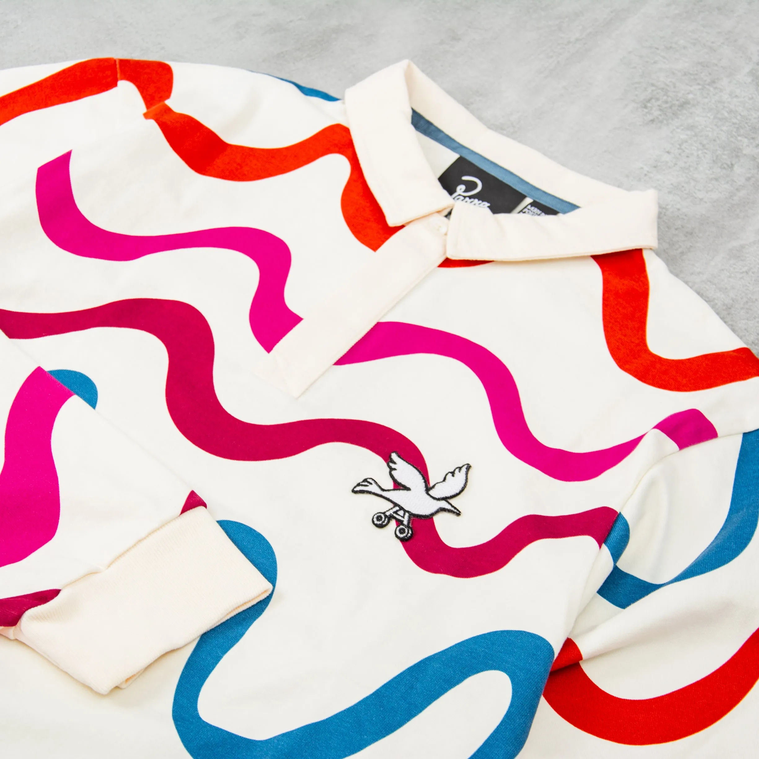 By Parra Soundwave Polo Shirt - Off White