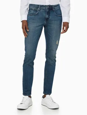 Calça Jeans Masculina Super Skinny Filigrana Calvin Klein Jeans