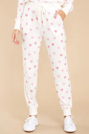 Comfy Bone Heart Jogger