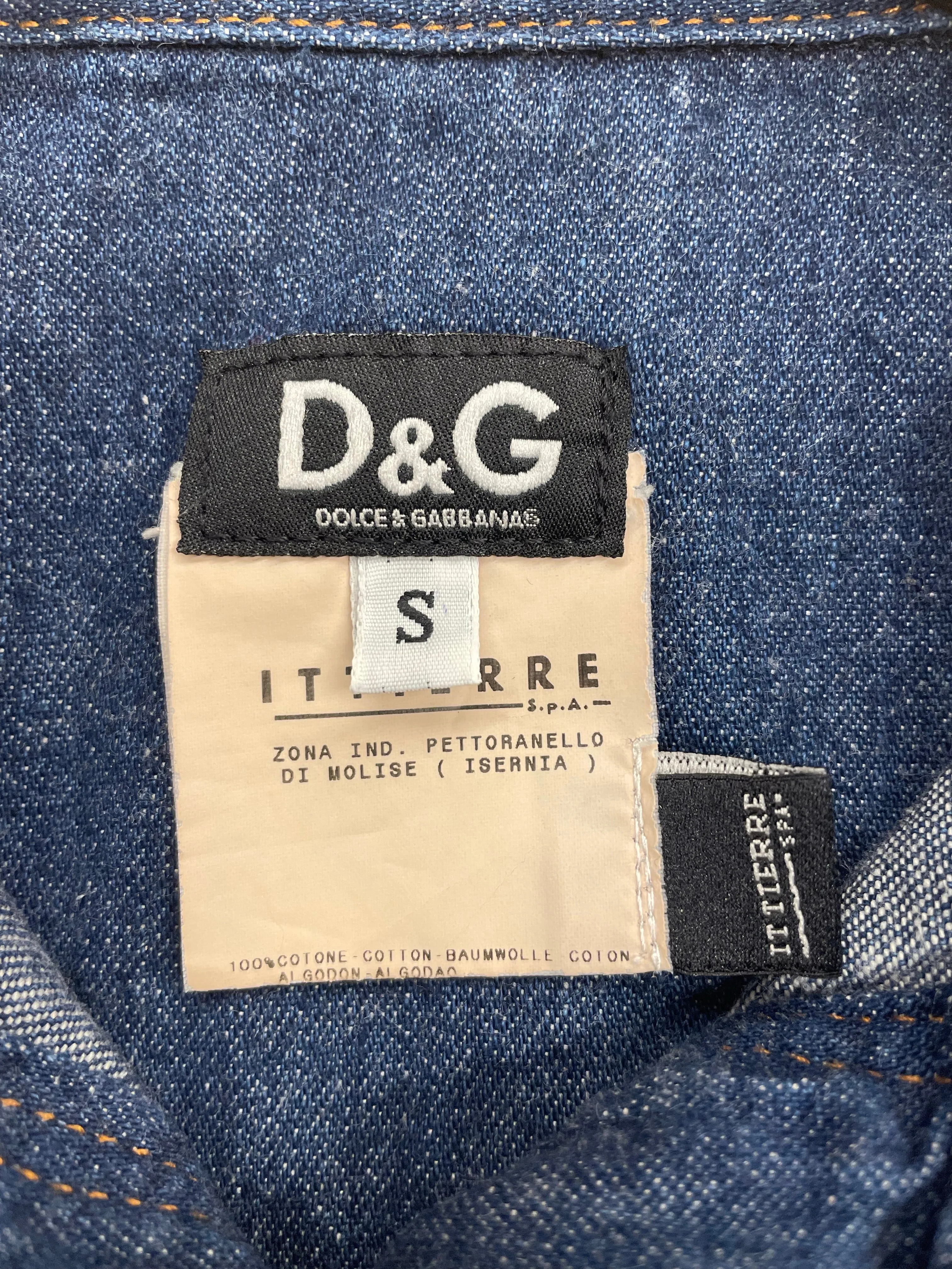 Dolce & Gabbana Denimskjorte