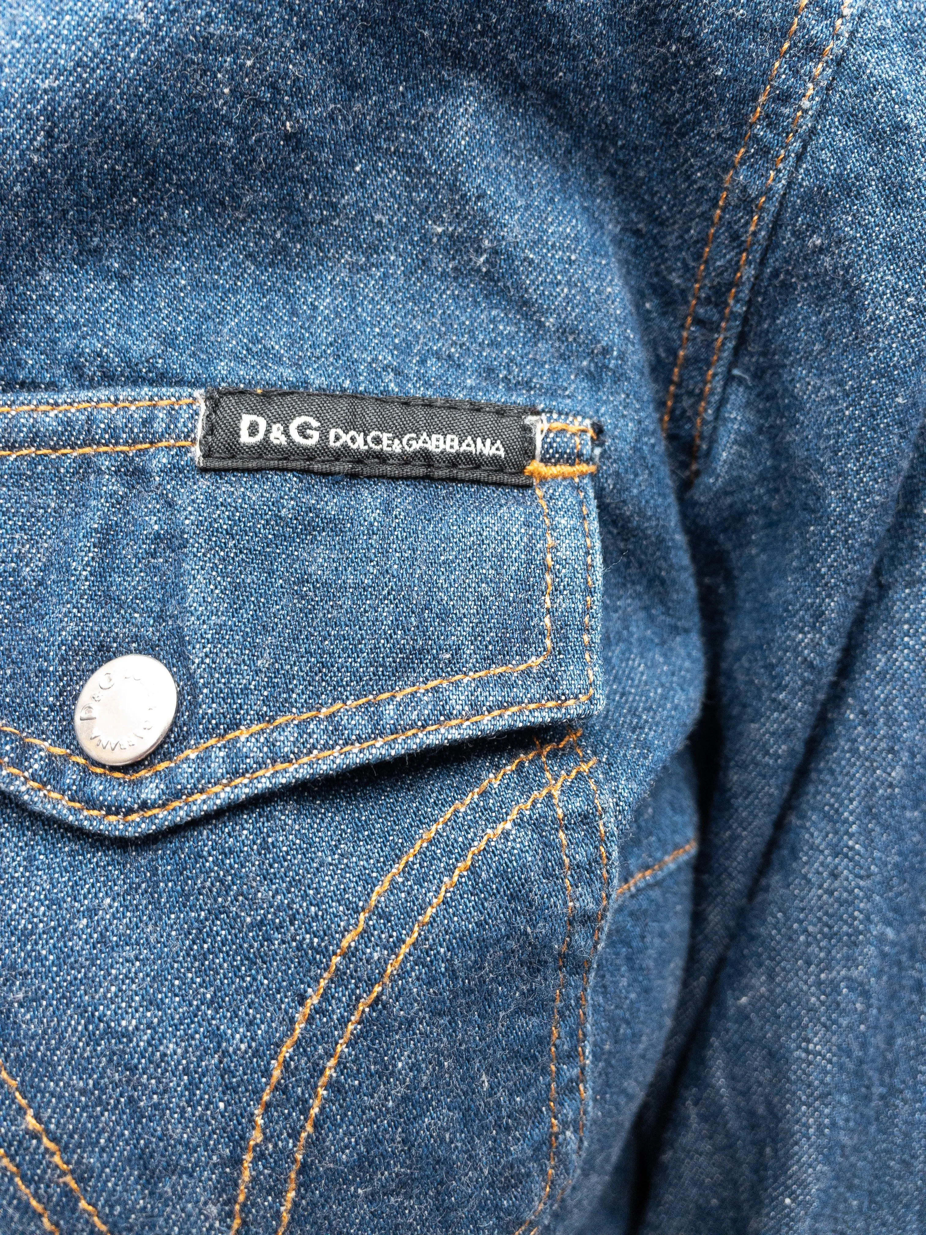 Dolce & Gabbana Denimskjorte