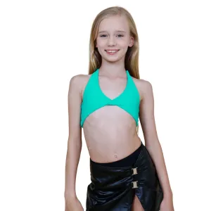 Kyra D Twist Crop Child