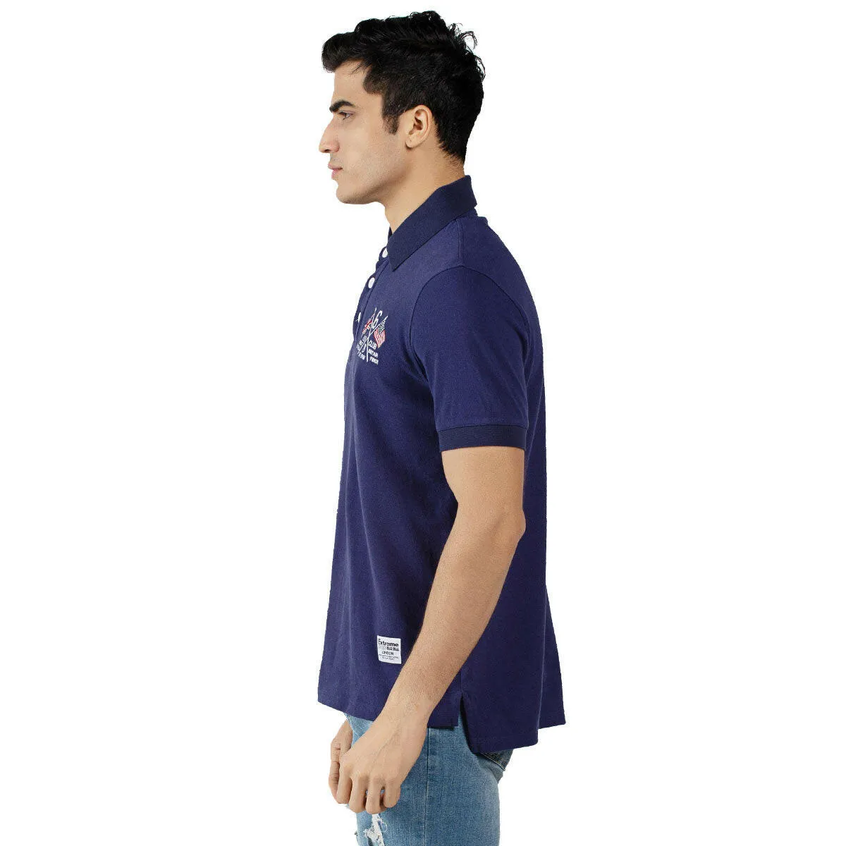 Mens Polo Shirt Top Short Sleeve Pure Cotton Pique Various colours