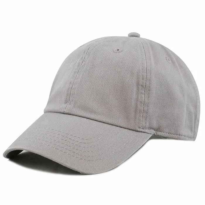 Newhattan 100% Cotton SHAPED Baseball Caps 1710