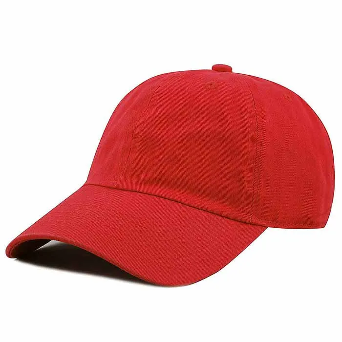 Newhattan 100% Cotton SHAPED Baseball Caps 1710