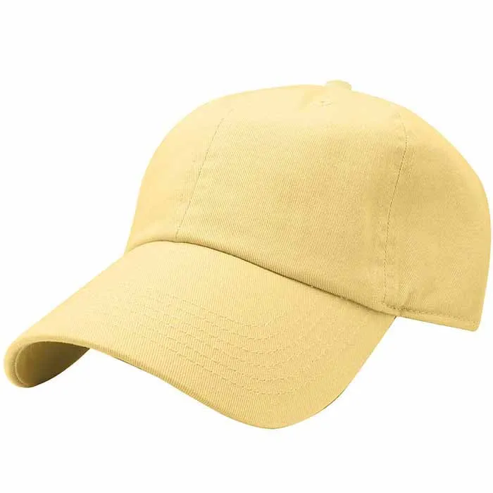 Newhattan 100% Cotton SHAPED Baseball Caps 1710