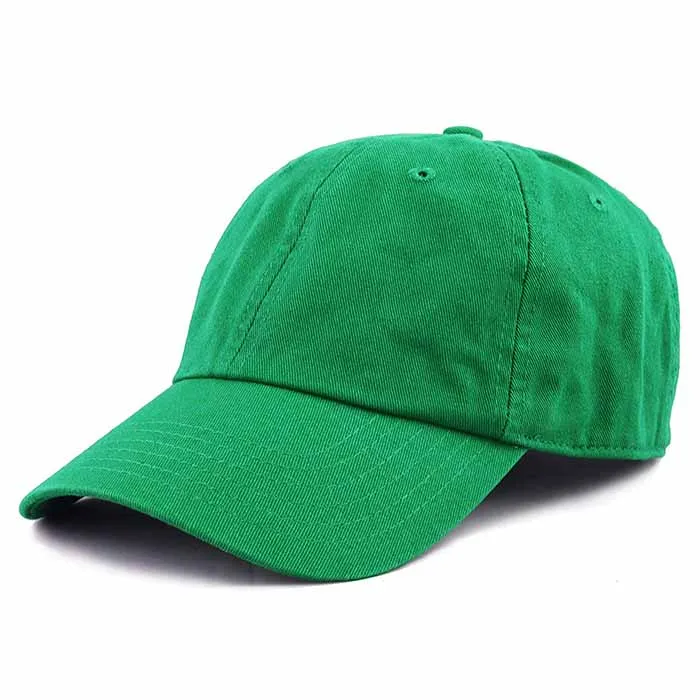 Newhattan 100% Cotton SHAPED Baseball Caps 1710