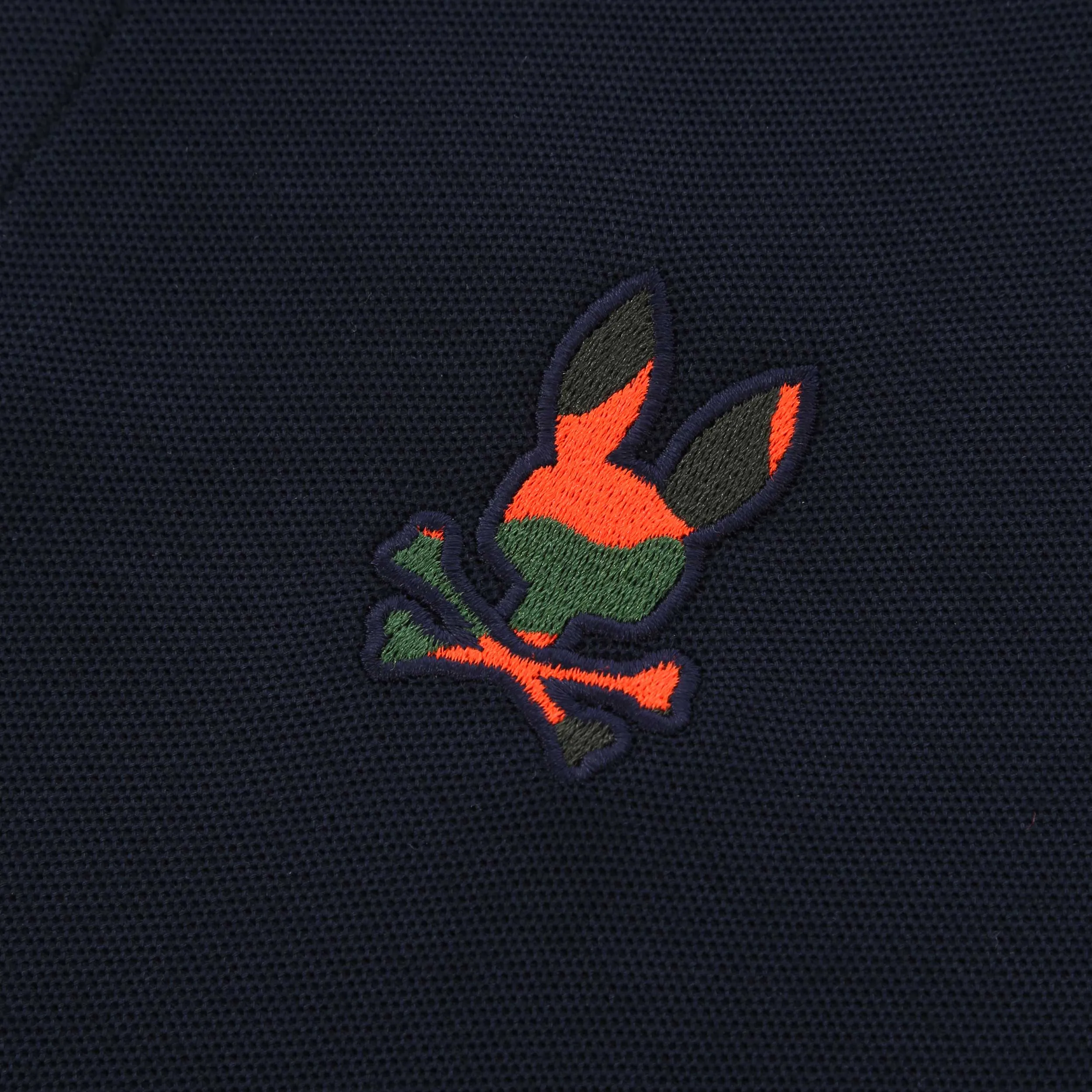 Psycho Bunny Plano Pique Polo Shirt in Navy