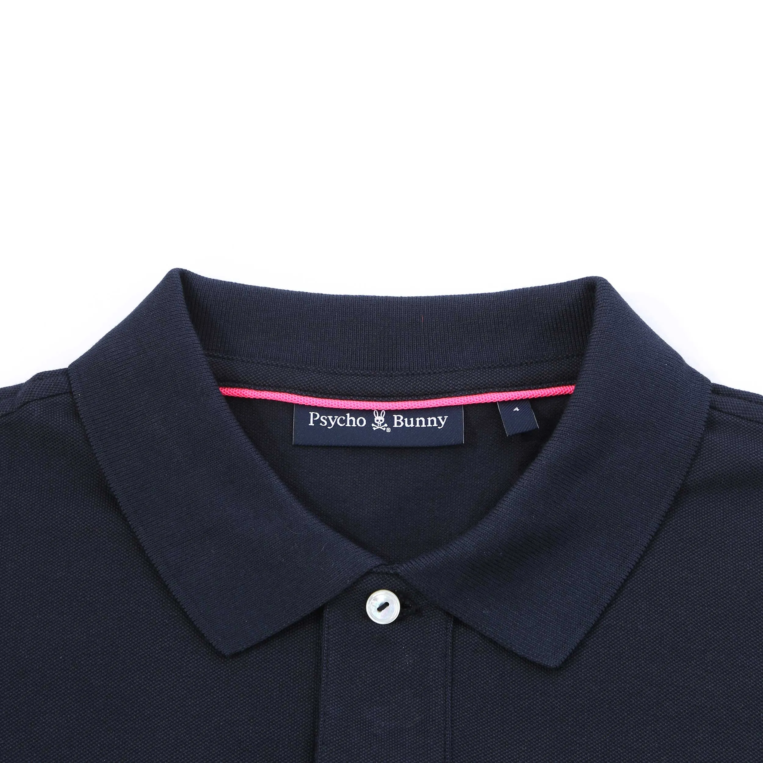 Psycho Bunny Southlake Pique Polo Shirt in Navy