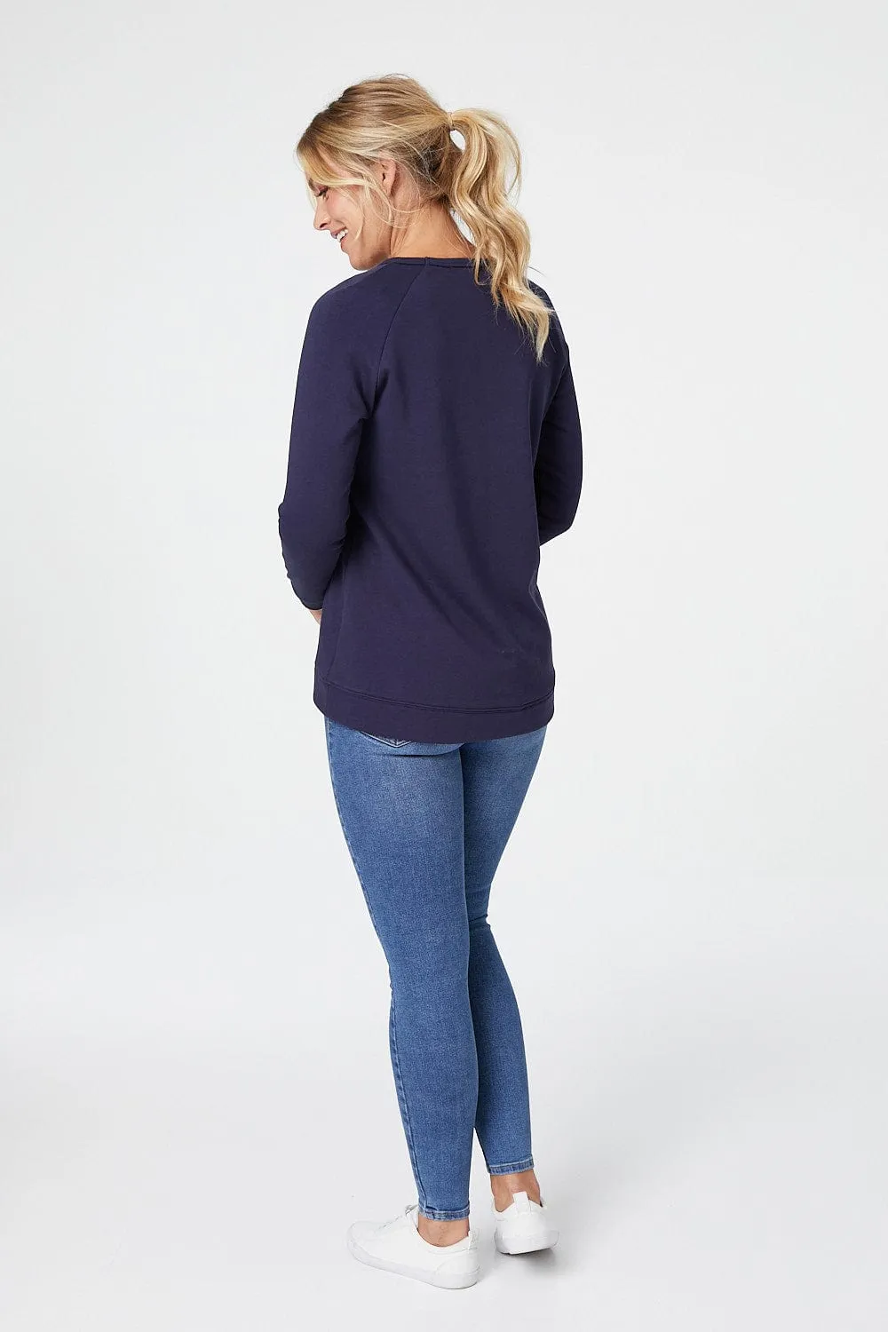 Queen of Hearts Relaxed Jumper