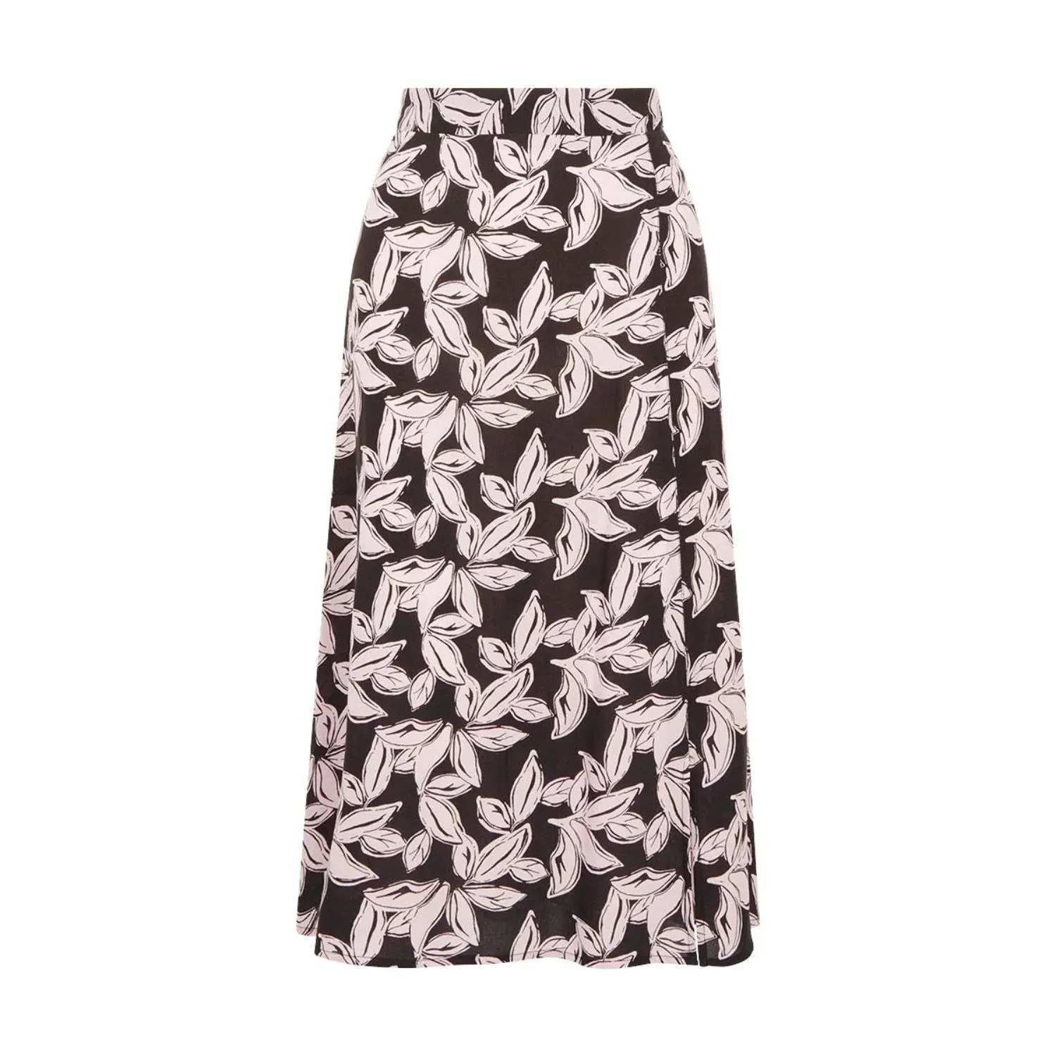 TIGI 18/20 Graphic Leaf Print Skirt